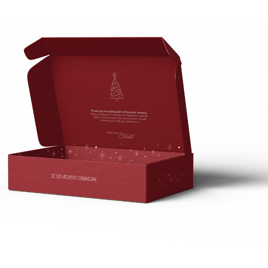 PRE-ORDER Jewelry Advent Calendar Outcast 12 DAYS Valorado en $350 - $400