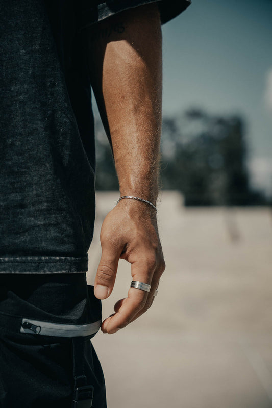Cole Silver Men's Ring