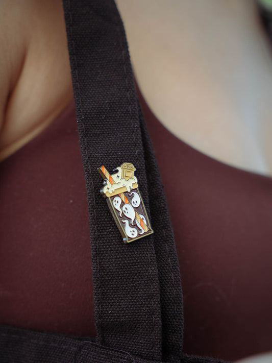 Ghost Coffe Pin
