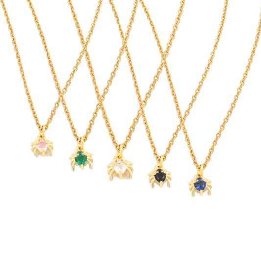 Elegant Simple Style Spider Necklace