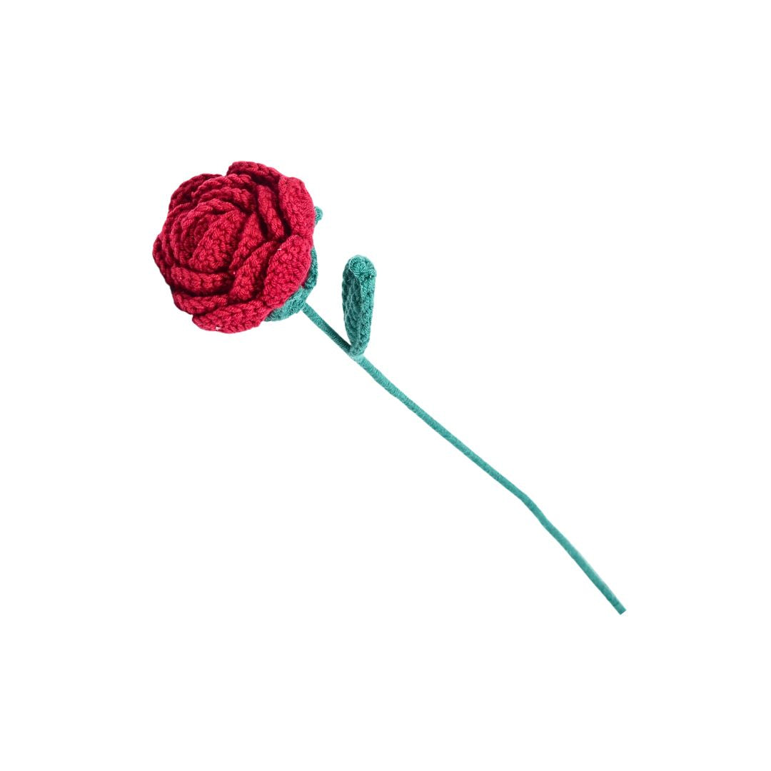 Knitted Rose