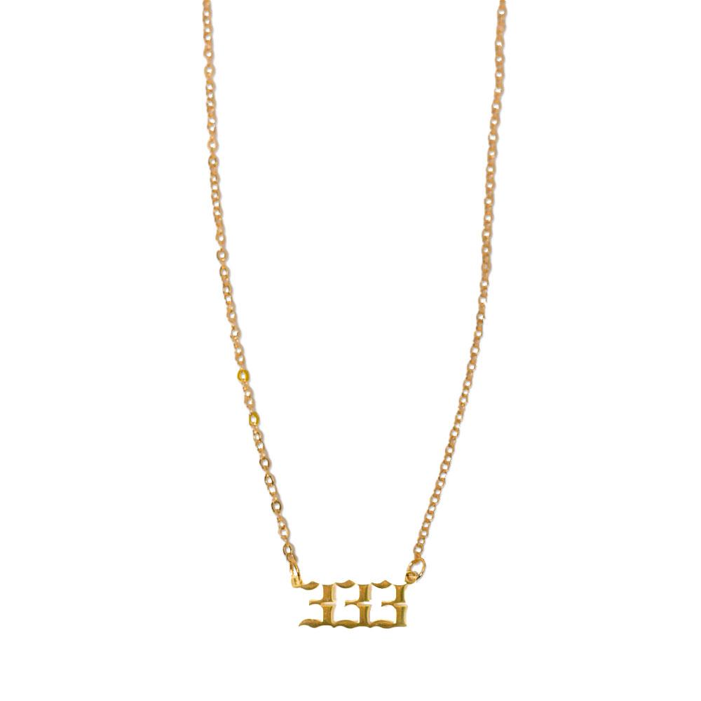 Angel Numbers Necklace