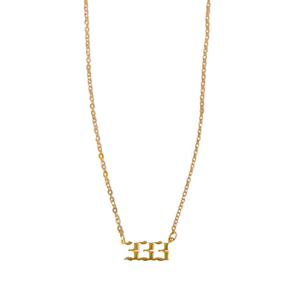 Angel Numbers Necklace