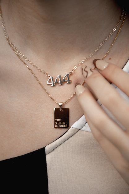 Angel Numbers Necklace