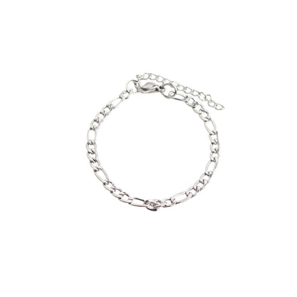 Baby Silver Cuban Link Bracelet