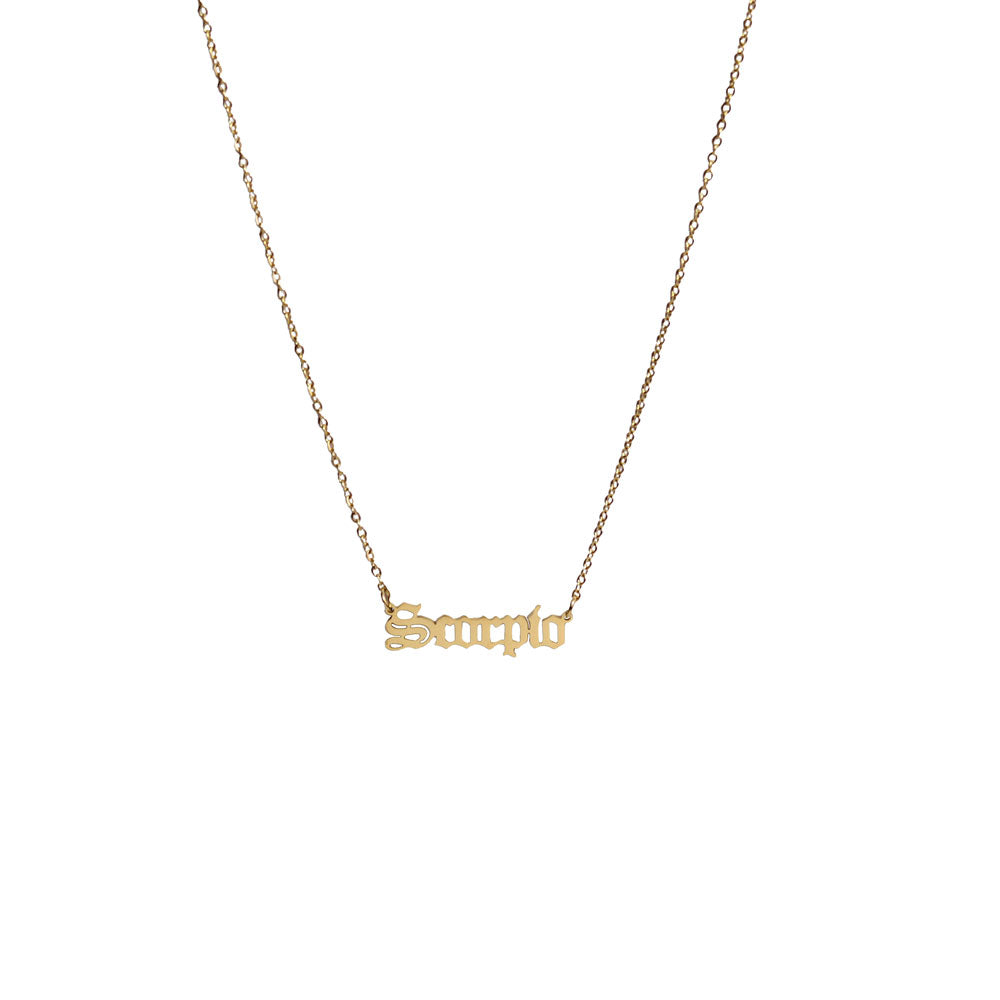 Street Style Zodiac Sign Necklace